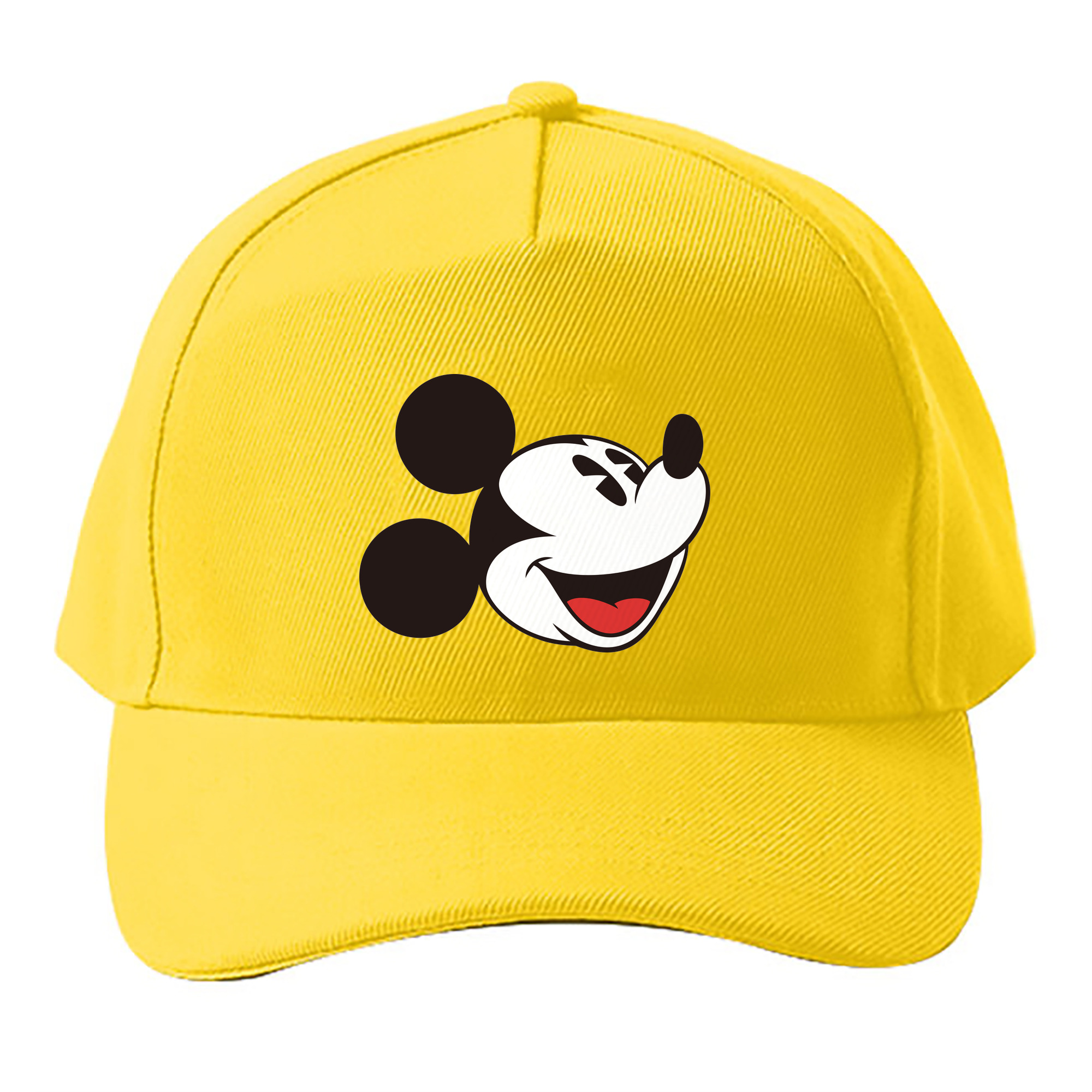 （画像用） ミッキーマウス Mickey Mouse ベースボールキャップ 綿100％ 男女兼用 帽子 スポーツ